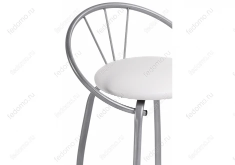 Стул Woodville на металлокаркасе Tankard белый полимер / светлый мусс 453985