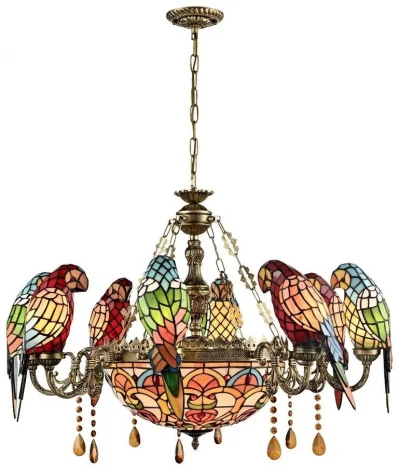 Подвесная люстра птички Velante 894-803-11