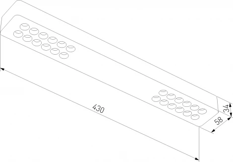Светильник потолочный светодиодный Elektrostandard Tend 25115/LED 16W 4000K белый (220V)