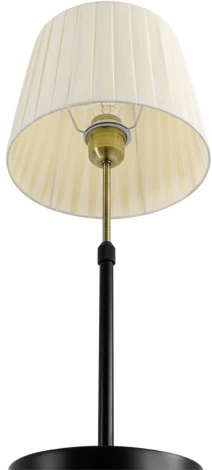 Настольная лампа с выключателем Lumion Tune 8302/1T бронза/черный/бежевый, металл/текстиль E27 1*60W 220V