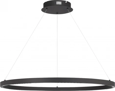 Подвесной светильник ST Luce SL6238 SL6238.443.01 черный/черный LED 1*43W 4000K (220V, на тросе)