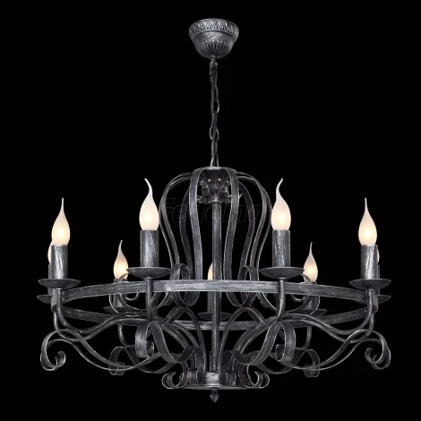 Подвесная люстра F-Promo Palermo 2162-9P (220V, на цепи, подсвечник, свеча)