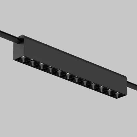 Трековый светильник модульный низковольтный светодиодный 24V 12W 3000K Maytoni Technical Points TR237-1-12W3K-B