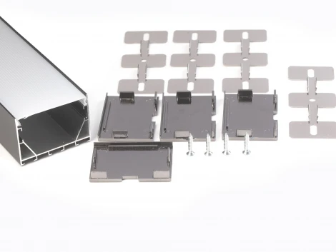 Профиль для светодиодной ленты накладной 2м LEDS POWER 008523