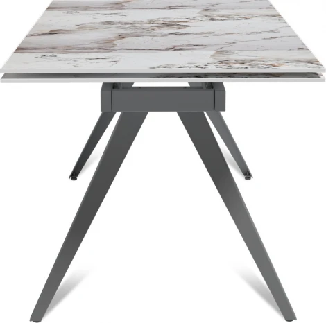 Стол раскладной Asti (160+40+40), керамика глянцевая Top Pandora Top Concept арт.21388