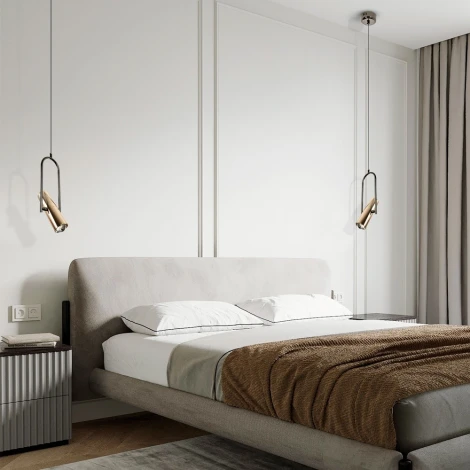 Подвесной светильник светодиодный LED4U LED4U L8706-1 GD