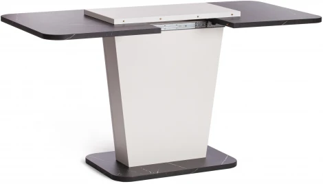 Стол обеденный GENT Tetchair (Мрамор Блэк Роял,Белый).