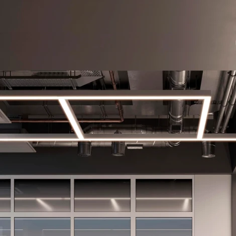 Профиль LINE-6070-3000 ANOD (Arlight, Алюминий) 047502