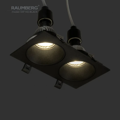 Встраиваемый светильник Raumberg DIP M2 Black