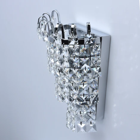 Настенный светильник MW-Light Аделард 642022801 (220V, хрусталь)