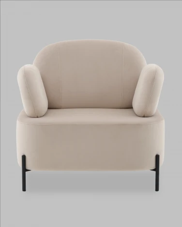 Кресло Кэнди велюр бежевый Stool Group арт.УТ000041757