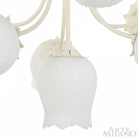 Потолочная люстра Arte Milano Napoli 319066/D780/7 IV (220V, цветы)