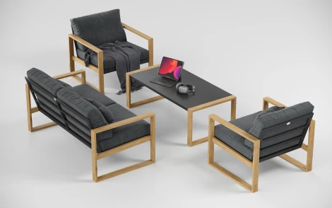 Лаунж зона Gardenini Premium Elegante LPELG.010800.S2