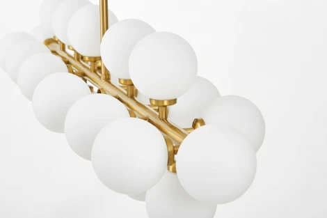 Потолочная люстра на штанге Lumina Deco Marsiada LDP 6033-24 MD