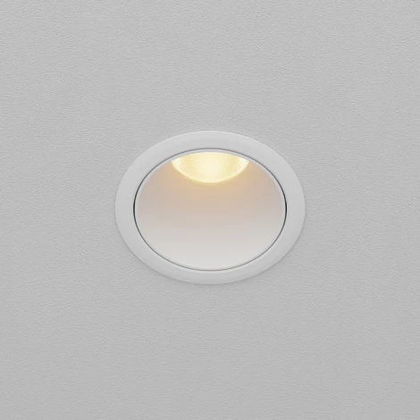 Встраиваемый светильник Maytoni Dip DL116-10W-2.7K-W (LED, 220V, круглые)