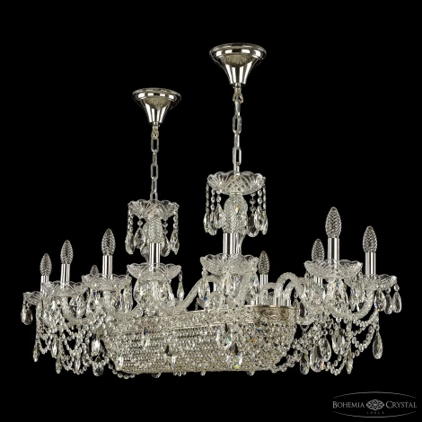 Подвесная люстра Bohemia 1453 1453/12/195/800 Ni