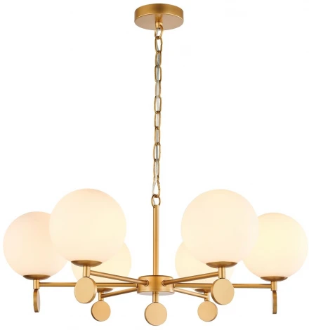 Подвесная люстра Favourite Absolute 2928-6P (220V, на цепи, шарики)