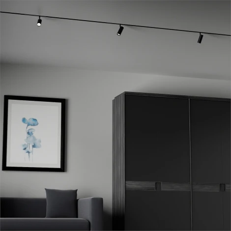 Трековый светильник светодиодный, однофазный 10W 220V Lightera Startrek 220 LE168TRS-10B3K