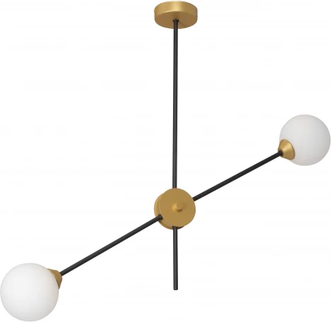 Потолочная люстра на штанге V3988-1/2PL Vitaluce (220V, шар)