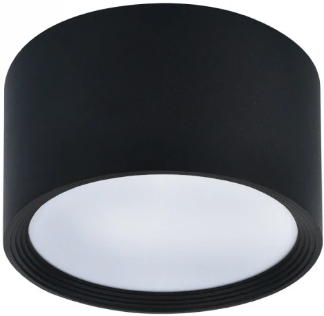 Потолочный светильник Escada 20005Led 20005SMU/03LED SBK 12Вт, алюминий/пластик, черный (220V, круглые)