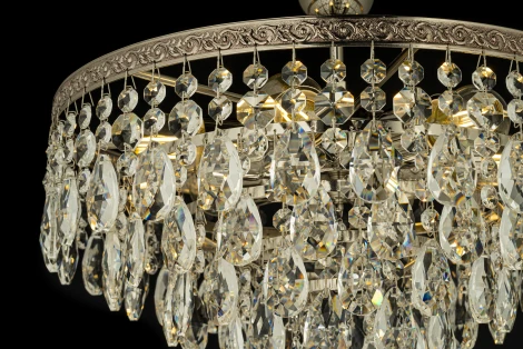 Потолочная люстра буше Arti Lampadari Castellana E 1.3.38.601 N (220V, хрусталь)