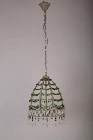 Подвесная люстра Abrasax L.7391-5GR (GREEN) (220V, на цепи)