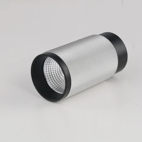 Точечный накладной светильник iLedex Delta 1954-10W-3000K-36 BK+SL (220V, круглые)