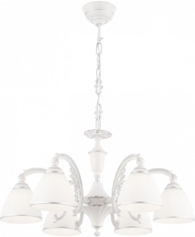 Подвесная люстра Arte Milano AM341837 341837/6 WT+SL (220V, на цепи)