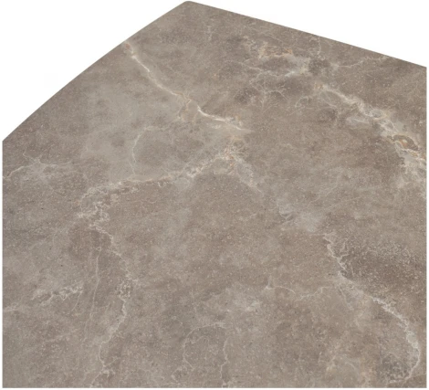 Стол M-City BALDE 120 MATT LATTE STONE SOLID CERAMIC/ TAUPE