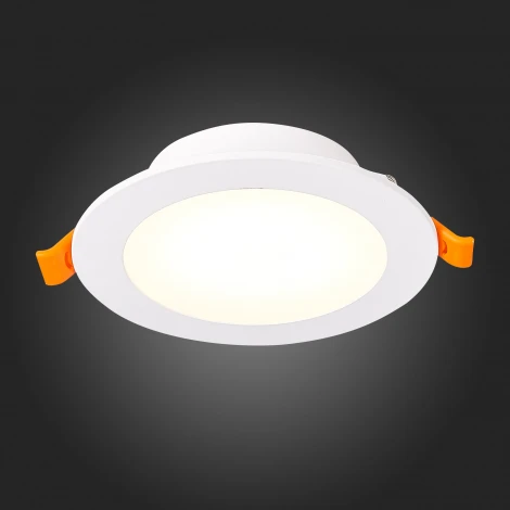Встраиваемый точечный светильник ST Luce Reggila ST212.508.10 (LED, 220V, круглые)