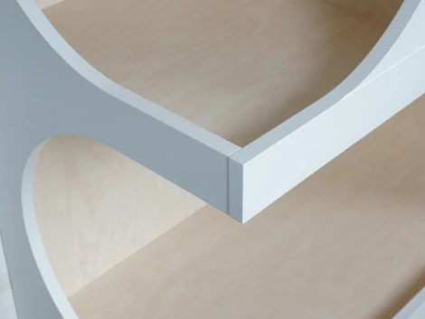 Стеллаж Calista ОГОГО Обстановочка! (МДФ,ЛДСП/Черный) арт.907012