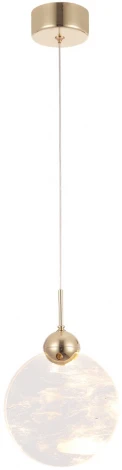 Подвесной светильник Crystal Lux CIELO SP3W LED GOLD (220V, на проводе)