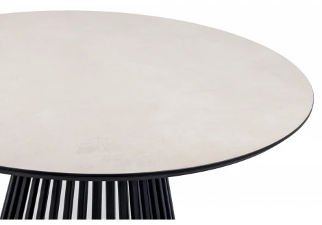 Кухонный стол Notta Нэнси 110 krater perla repose / черный