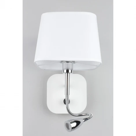 Бра на гибкой ножке для чтения Omnilux Monteluco OML-62601-02 (220V, выключатель)