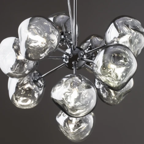 Подвесная люстра Freya Ejection FR5378PL-10SM (220V, на тросе)