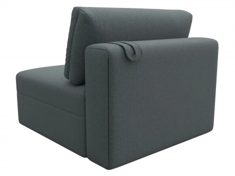 Модуль диван Лига-060 НПБ (ЛДСП,Брус,Фанера,Рогожка/Серый) Лига Диванов 129725