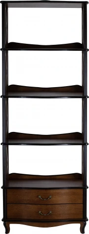 Этажерка Джульетта-4 широкая орех Л Mebelik арт.008614