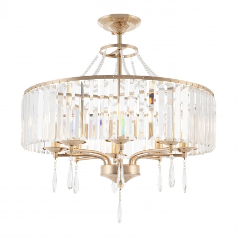 Потолочная люстра на штанге Arte Milano Sorrento-1009 371009/8/50/600 GD