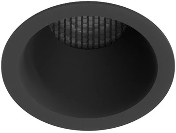 Точечный встраиваемый светильник Arte Lamp Ducre Mini A7093PL-1BK (220V, круглые)