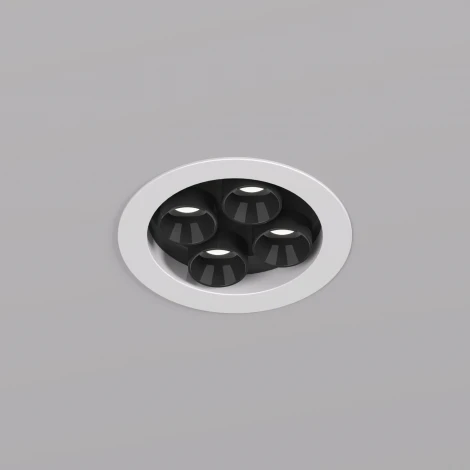 Встраиваемый точечный светильник Denkirs Space DK2510-WB (LED, 220V, круглые)