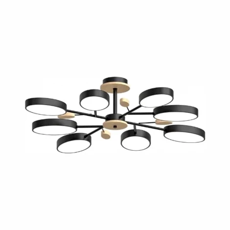 Потолочная люстра светодиодная на штанге LED4U LED4U L3221-850 BK