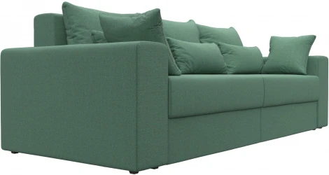 Диван прямой Майами (Зеленый/Рогожка) Лига Диванов арт.121156
