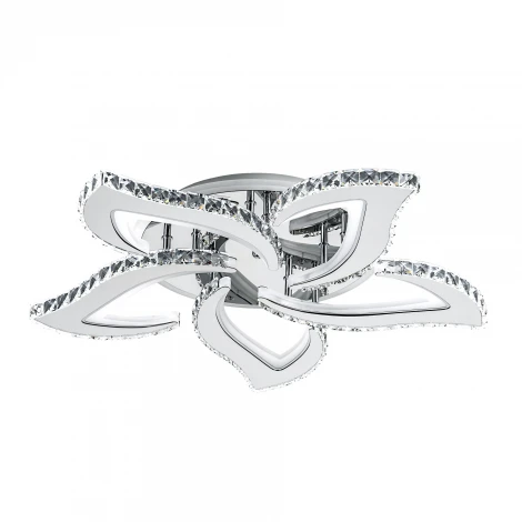 Потолочная люстра светодиодная на штанге с пультом с регулировкой цветовой температуры и яркости LED4U LED4U L2839-5 CR