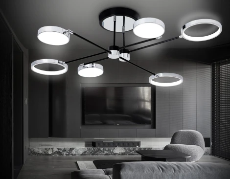 Потолочная люстра на штанге Ambrella COMFORT FL5155