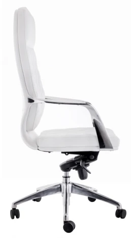 Компьютерное кресло Woodville Isida white / satin chrome 15427