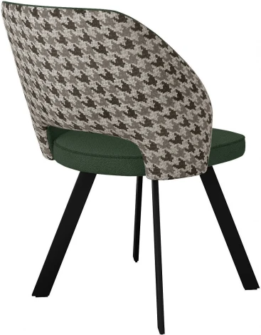 Стул DikLine 274 поворотный SB1/A2 зеленый, ножки черные арт.00-00076727