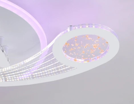 Потолочная люстра Ambrella ACRYLICA FA4475 (LED, 220V, пульт управления)