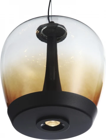 Подвесной светильник ST Luce Ripple SL6014.413.01 Черный/Коричневый, Черный LED 1*17W (220V, на тросе)