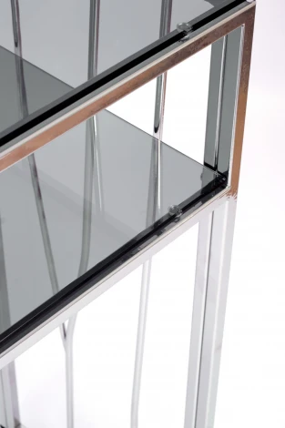 Консольный стол AllConsoles 1121-CS grey серебряный