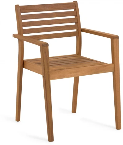 Стул уличный La Forma (ex Julia Grup) Hanzel (Акация,Дерево)
